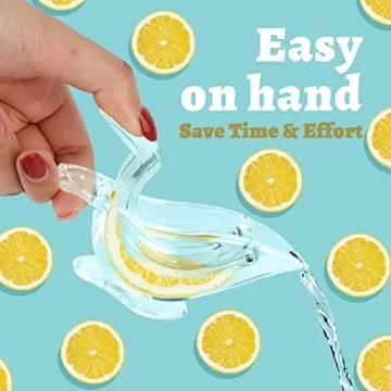 HNQH Acrylic Lemon Squeezer for Effortless Juicing