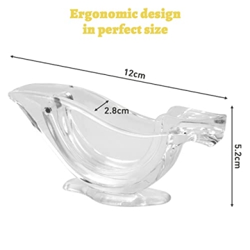 HNQH Acrylic Lemon Squeezer for Effortless Juicing
