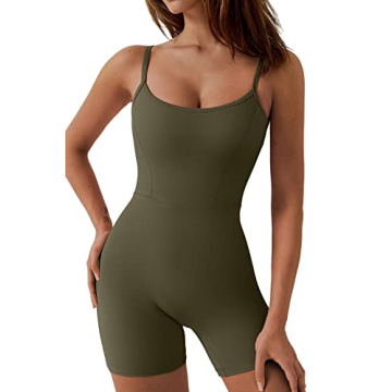 Stylish QINSEN Bodycon Spaghetti Strap Romper for Women