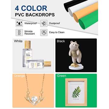 PULUZ 16''x16'' Photo Studio Light Box, Upgraded Photo Box Soft Box Integrated Portable Light Box Ph...