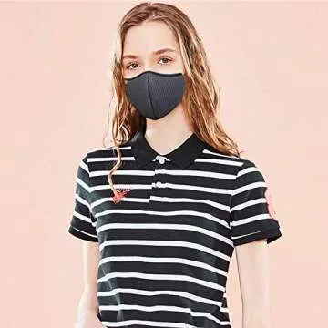 ALTRIGA Stylish Mesh Face Mask - Reusable & Breathable