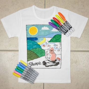 Sharpie Stained Fabric Markers with Brush Tip - 8 Count