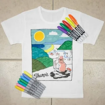 Sharpie Stained Fabric Markers with Brush Tip - 8 Count