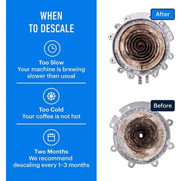 Essential Values Coffee Machine Descaler for All Makers