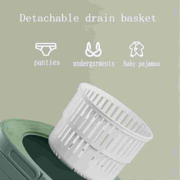 Portable 8L Mini Washing Machine for Camping & Travel