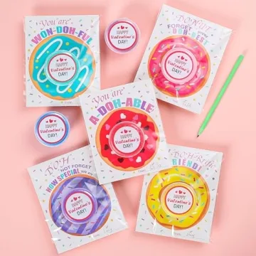 Valentine's Day Playdough Gift Set for Kids