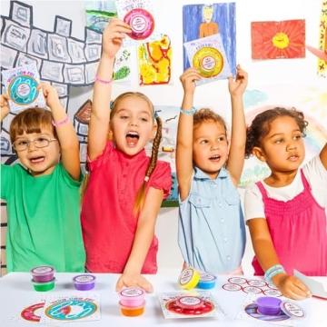 Valentine's Day Playdough Gift Set for Kids