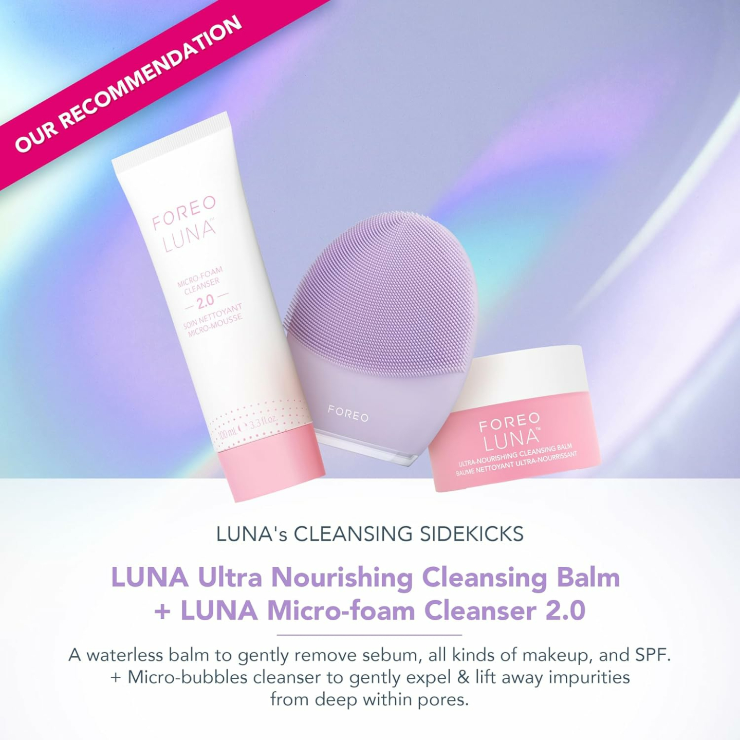 FOREO Luna 3: Anti-Aging Cleansing Brush for Healthy Skin