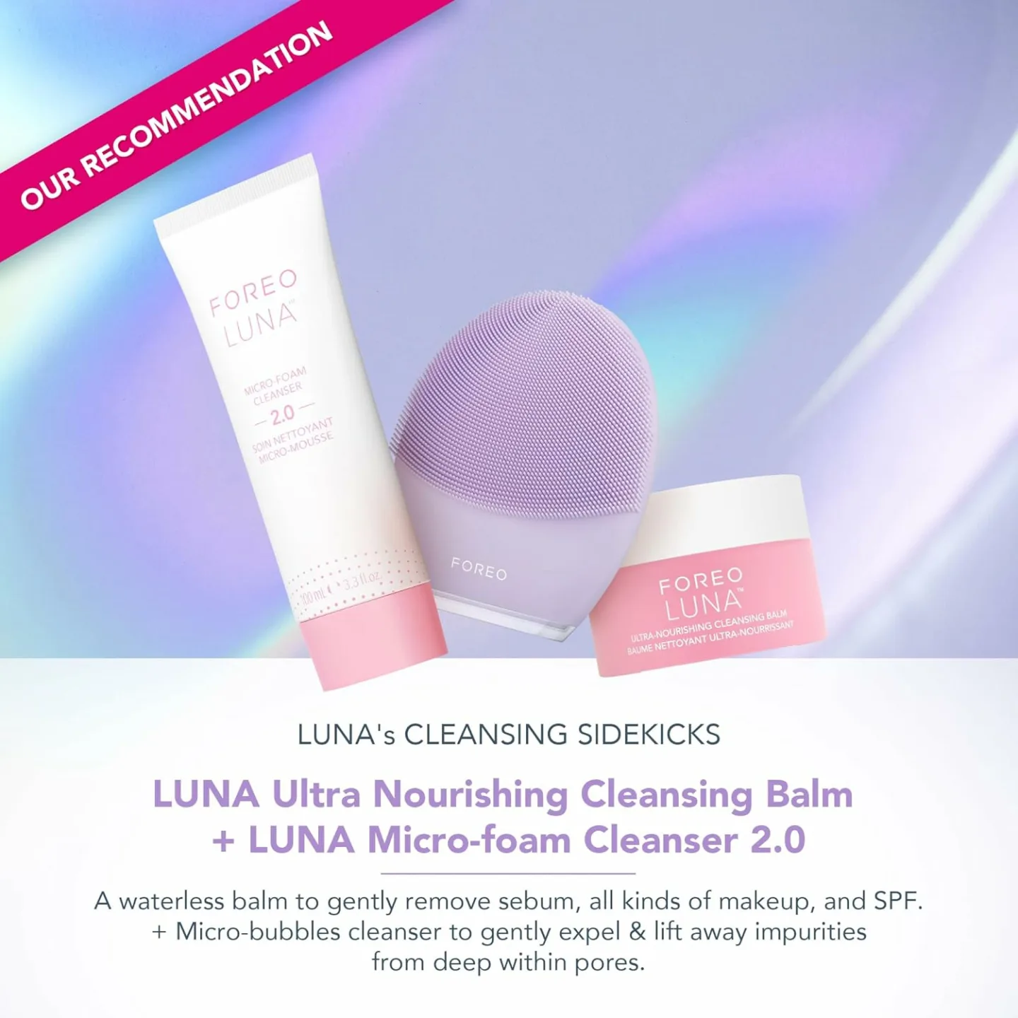 FOREO Luna 3: Anti-Aging Cleansing Brush for Healthy Skin