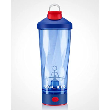 VOLTRX VortexBoost Electric Shaker Bottle for Smooth Protein Shakes