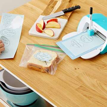 Cricut Joy LightGrip Cutting Mats 4.5" x 12", Reusable Cutting Mat for Crafts with Protective Film, Use with Printer Paper, Vellum, Light Cardstock & More for Cricut Joy (1 Count)