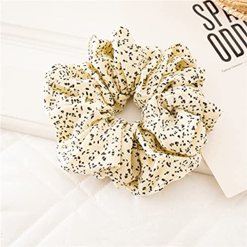 Large satin Scrunchies XL Silk Oversized Scrunchie for Thick long Hair Scrunchy Bobbles Hair Ties Jumbo for Women Girls