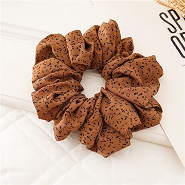 Large satin Scrunchies XL Silk Oversized Scrunchie for Thick long Hair Scrunchy Bobbles Hair Ties Jumbo for Women Girls