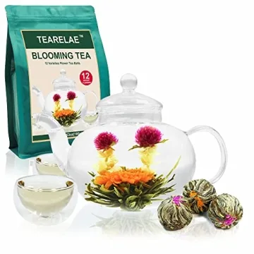 Blooming Tea Flowers - 12pcs Premium Floral Tea Collection