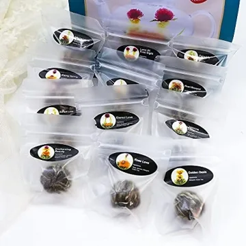 Blooming Tea Flowers - 12pcs Premium Floral Tea Collection
