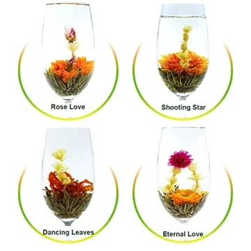 Blooming Tea Flowers - 12pcs Premium Floral Tea Collection