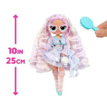 LOL Surprise OMG Pearla Fashion Doll with 15 Surprises Including Mermaid Themed Fashions and Accessories – Great Gift for Kids Ages 4+