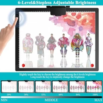 A3 Light Board - Dimmable LED Copy Board for Artists