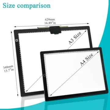 A3 Light Board - Dimmable LED Copy Board for Artists