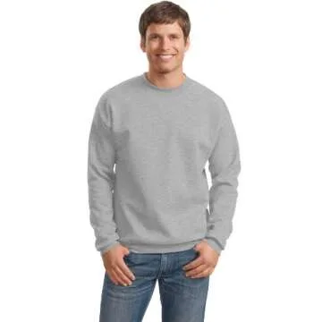 Hanes Men's Ultimate Sweatshirt, Heavyweight Fleece Sweatshirt, Crewneck Pullover for Men