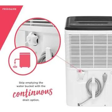 Frigidaire 50-Pint Portable Dehumidifier for Home Control