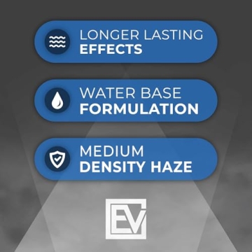 Fog Machine Liquid for 400-1500 Watt Water-Based Foggers