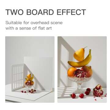 5 PCS 24X24 Inch Boards Photo Backdrop for Flat Lay, Food Photography Background, BEIYANG