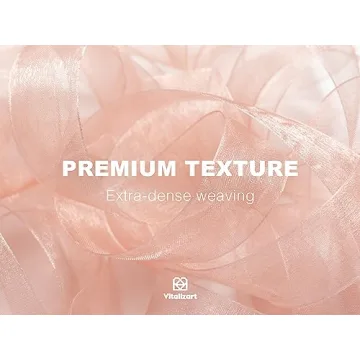 Elegant Rose Gold Organza Ribbon for Gift Wrapping & Crafts