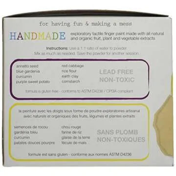 Eco Kids Non-Toxic Finger Paint for Creative Fun
