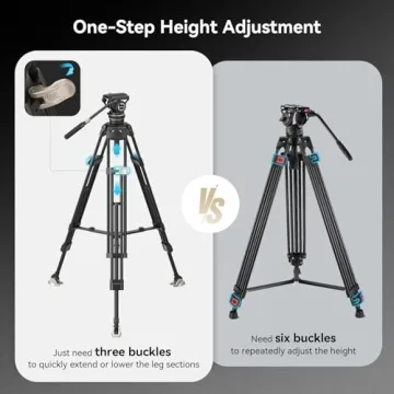 SmallRig AD-100 FreeBlazer 78" Tripod System with Fluid Head