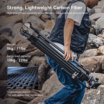 SmallRig AD-100 FreeBlazer 78" Tripod System with Fluid Head