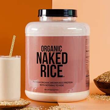 Naked Rice 1Lb Organic Brown Rice Protein Powder
