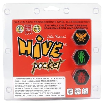 Hive Pocket Edition - Compact Strategic Game for 2 Players