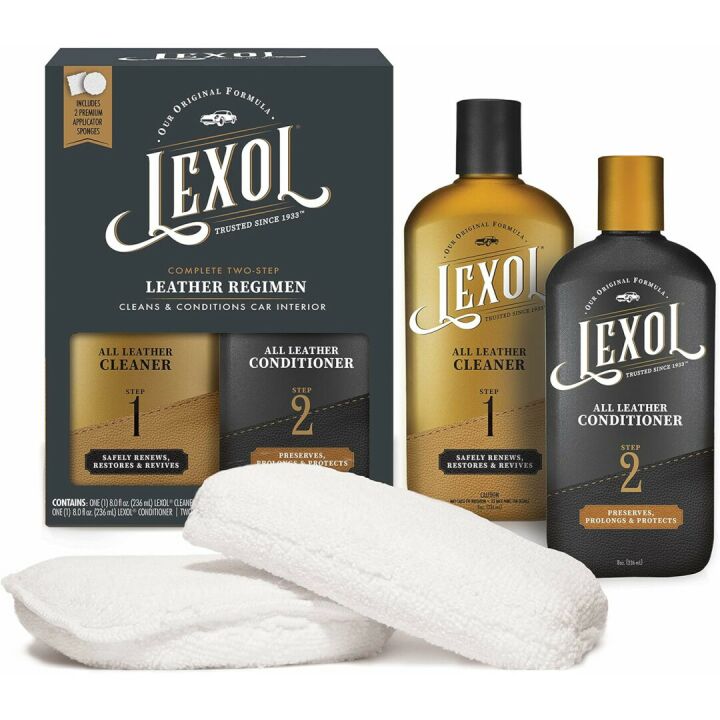 Lexol Leather Cleaner & Conditioner Kit - 8 oz Bottles
