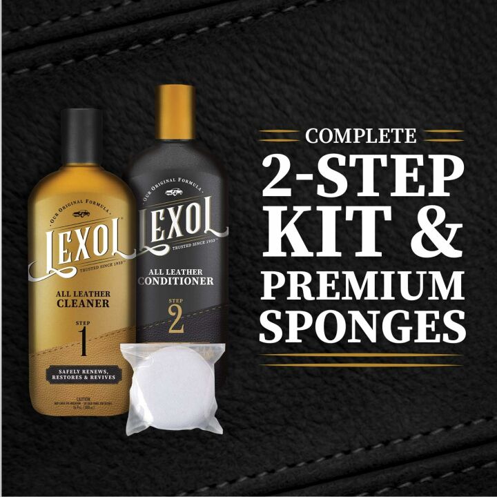 Lexol Leather Cleaner & Conditioner Kit - 8 oz Bottles