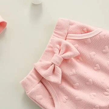 Newborn Baby Boy Girl Clothes Gender Neutral Sweatsuit Unisex Solid Outfit Long Sleeve Warm Pullover Pant Set