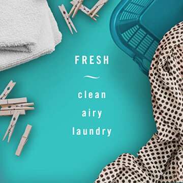 Febreze Small Spaces Fresh Air Freshener, Long-lasting Odor Control