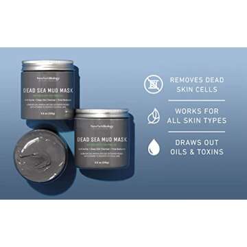 Dead Sea Mud Mask for Acne Treatment and Skin Care