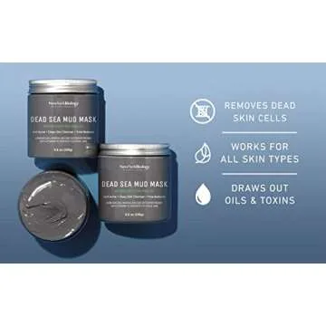 Dead Sea Mud Mask for Acne Treatment and Skin Care