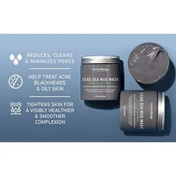 Dead Sea Mud Mask for Acne Treatment and Skin Care
