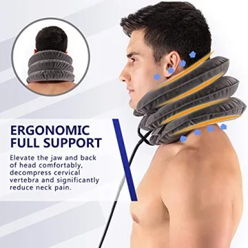 S Cervical Neck Traction Device - Inflatable Neck Support