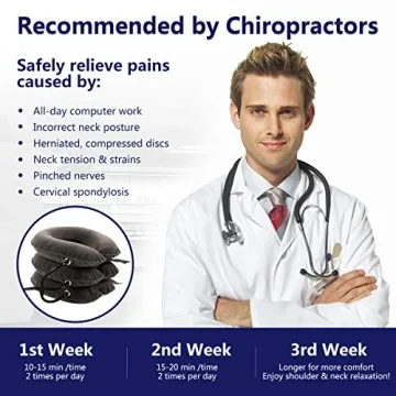 S Cervical Neck Traction Device - Inflatable Neck Support