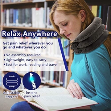 S Cervical Neck Traction Device - Inflatable Neck Support