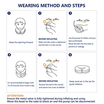 S Cervical Neck Traction Device - Inflatable Neck Support