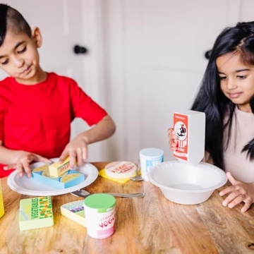 Melissa & Doug Wooden Play Food Set for Kids