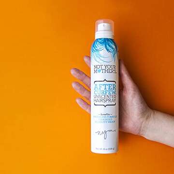Not Your Mother's After Curfew Shaping Hairspray - Unscented, 8 Ounces, 2 Count (13438)