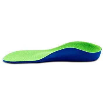 Orthotic Inserts for Kids - Childrens Flat Feet and Arch Support Insoles (22cm Big Kids 2.5-4)
