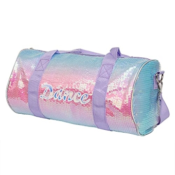 Just For Kix Dance Sequin Multicolor Duffle Bag
