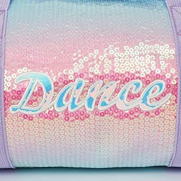 Just For Kix Dance Sequin Multicolor Duffle Bag