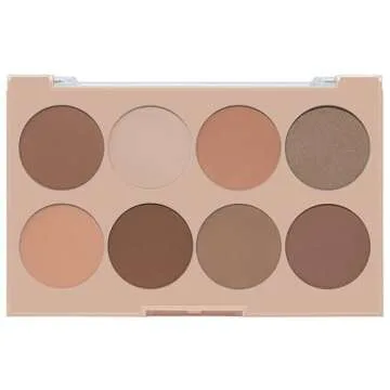L.A. Colors I Heart Makeup Contour Palette - Versatile & Budget-Friendly for Medium-Deep Skin